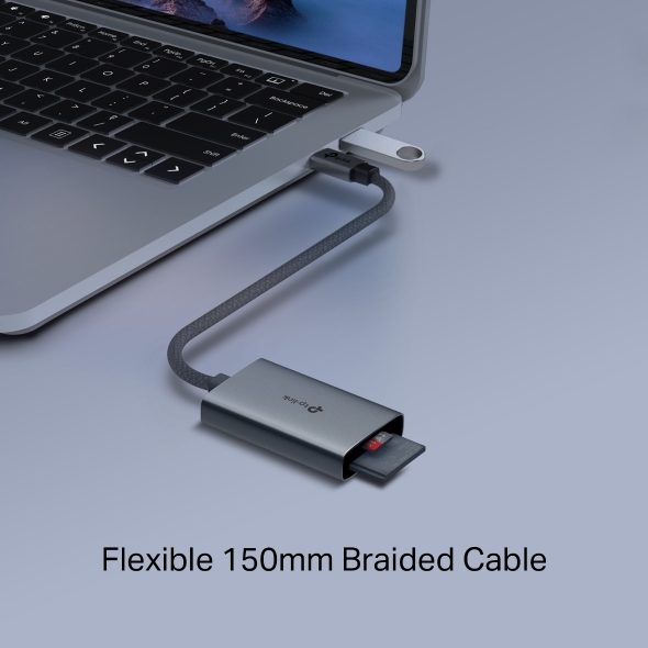 USB 3.0 Type-C to SD & microSD 4.0 Card Reader 8
