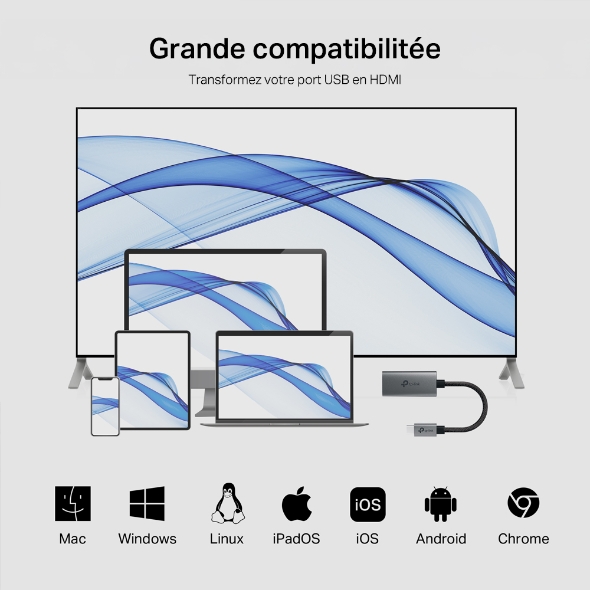 Adaptateur USB Type-C vers HDMI 4