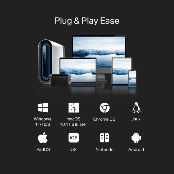 USB Type-C to RJ45 Gigabit Ethernet Network Adapter 7