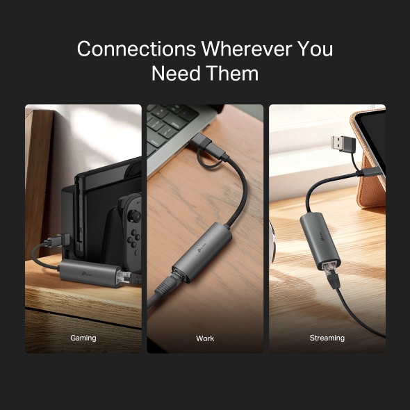 USB Type-C to RJ45 Gigabit Ethernet Network Adapter 8