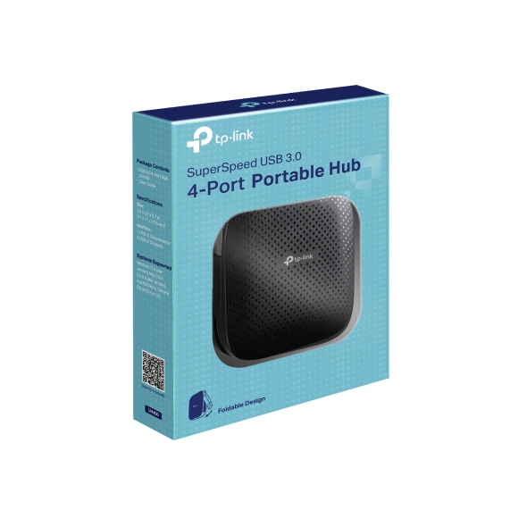 USB 3.0 4-Port Portable Hub 5
