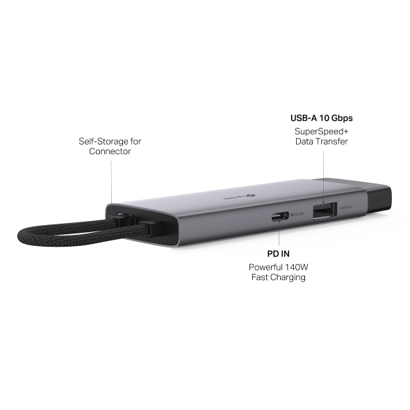 USB Type-C 5-in-1 Hub 9