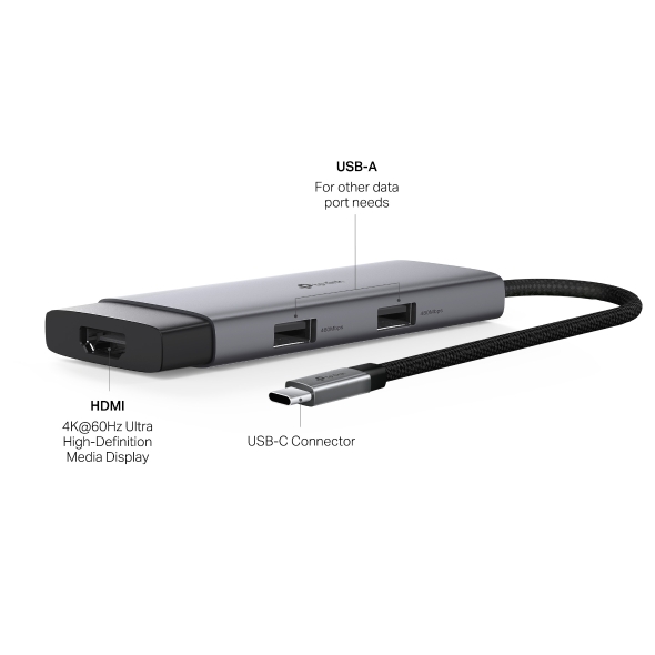 USB Type-C 5-in-1 Hub 10
