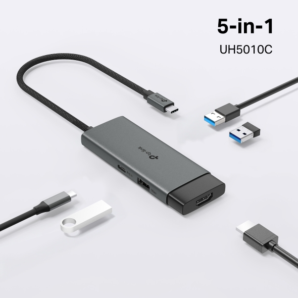 USB Type-C 5-in-1 Hub 3