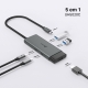 Hub USB Tipo C 5 em 1 3
