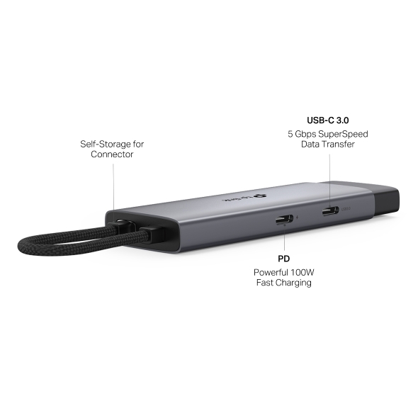 USB Type-C концентратор 5 в 1 2