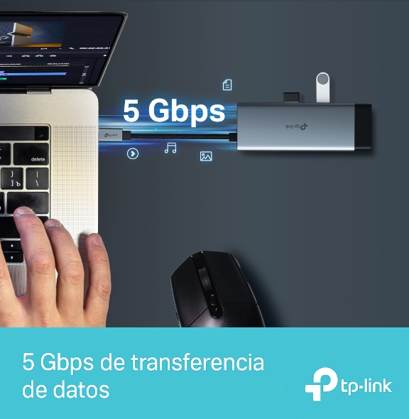 USB Type-C 6-Port Hub 5