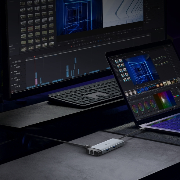 USB Type-C 6ポートハブ 4