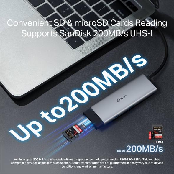 USB Type-C 7-in-1 Hub 7