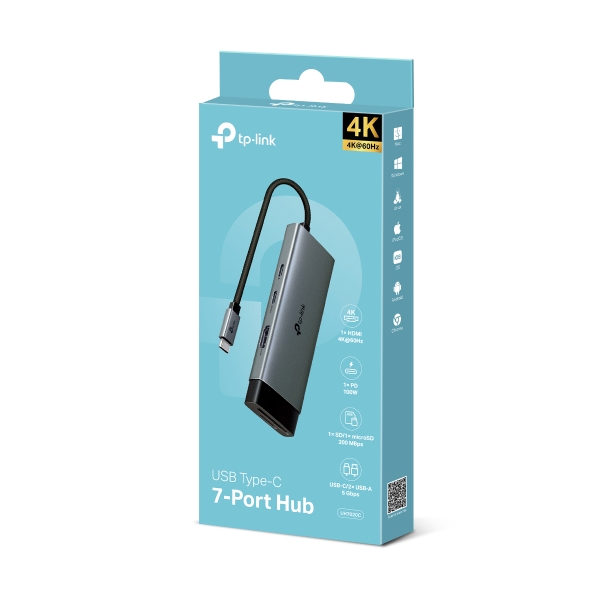 USB Type-C 7-in-1 Hub 12
