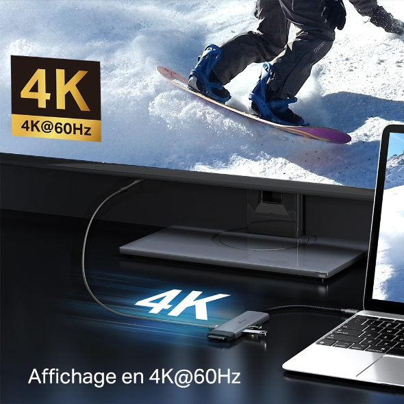 Hub USB Type-C 7 en 1 5
