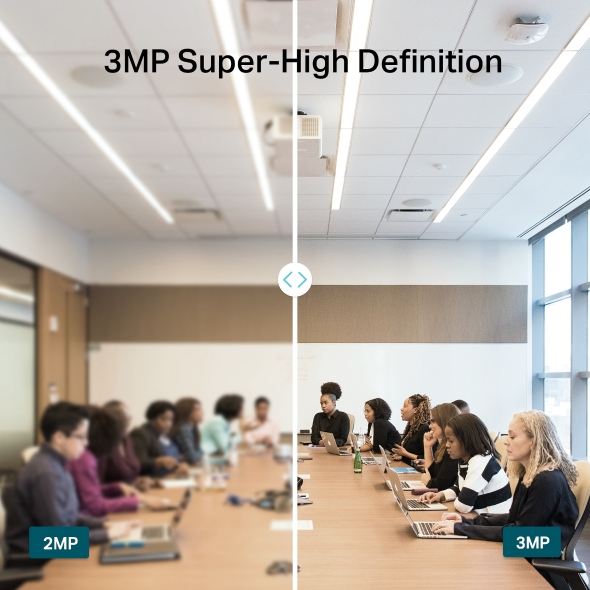 3MP 紅外線 Mini 球型監視器/商用網路監控攝影機 3