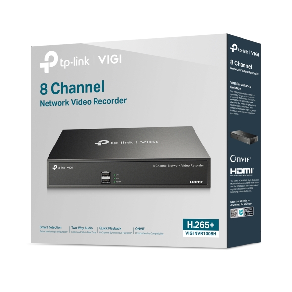 VIGI 8 路網路監控主機 /監視器主機(NVR) 5