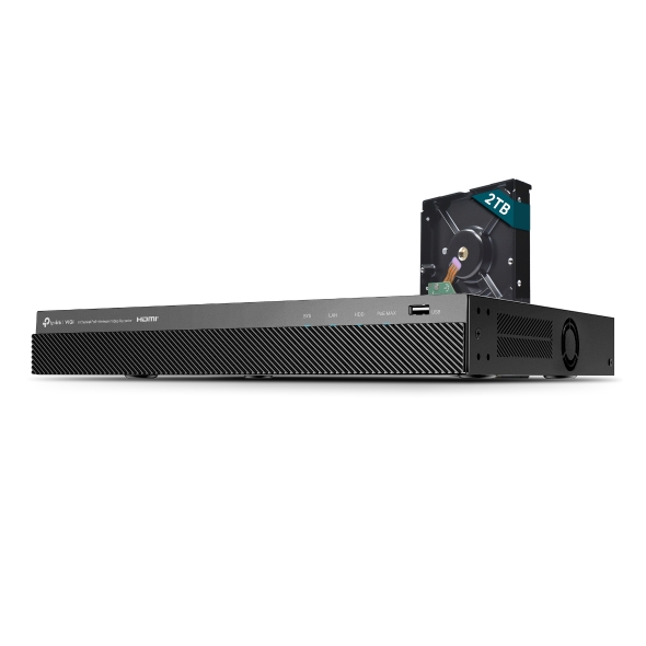 thumbnail image 2 of Hikvision H.265 8 Channel Poe 4k Network Video Recorder Nv 2 of 13