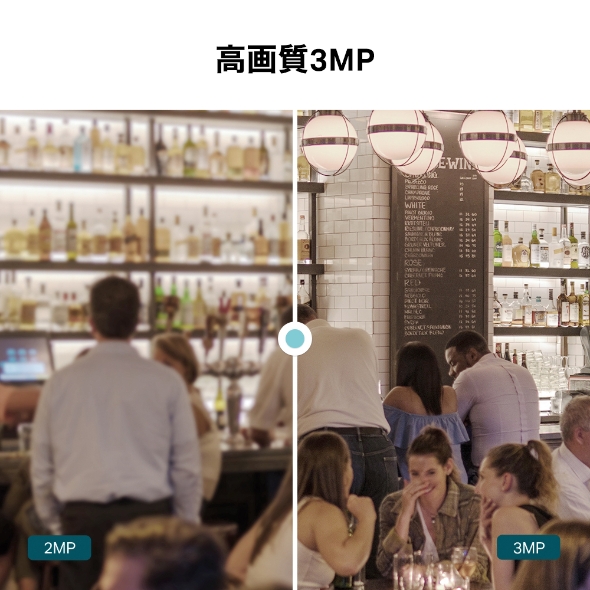 VIGI 3MP IRドーム型ネットワークカメラ 4