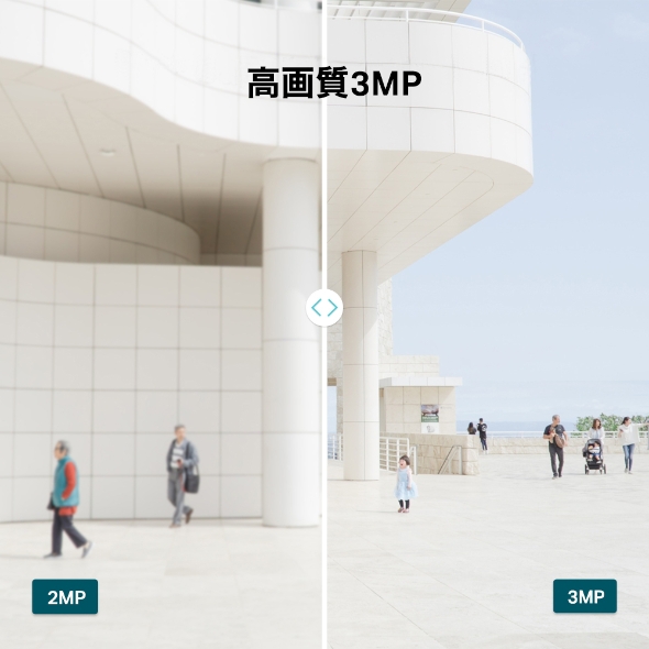 VIGI 3MP 屋外用IRバレット型ネットワークカメラ 4