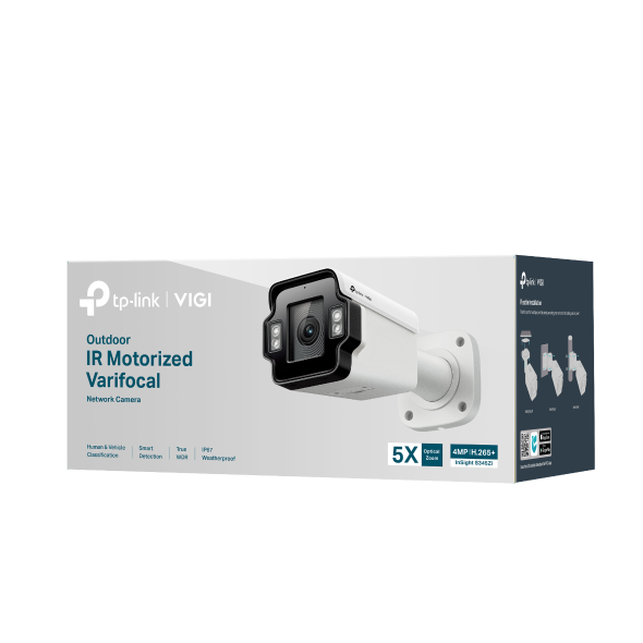 VIGI 4MP 戶外紅外線電動變焦槍型網路攝影機 4