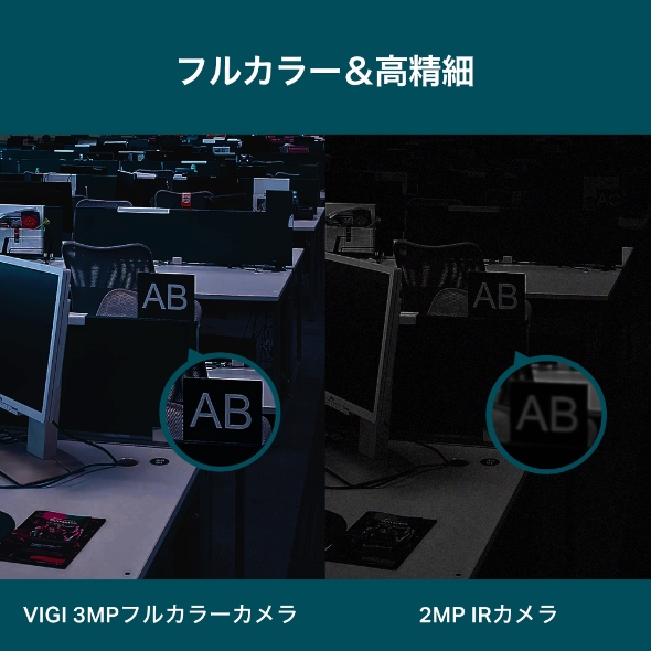 VIGI 3MPフルカラータレット型ネットワークカメラ 4