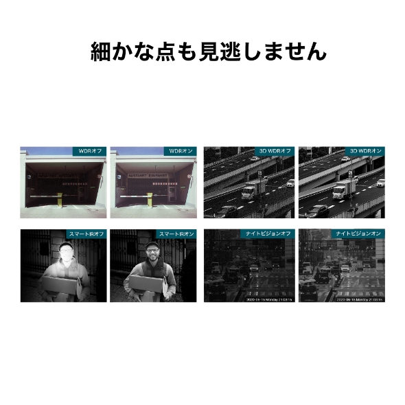 VIGI 3MPフルカラータレット型ネットワークカメラ 8