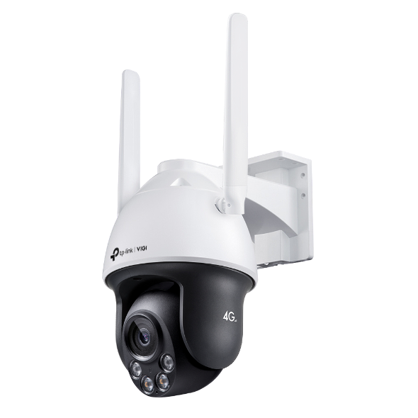 VIGI 8MP Outdoor Full-Color 4G Pan Tilt Network Camera 1