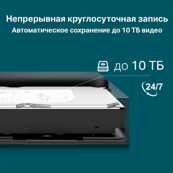 16‑канальный сетевой видеорегистратор 7