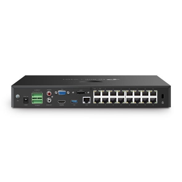 VIGI 16 Channel PoE+ Network Video Recorder 4