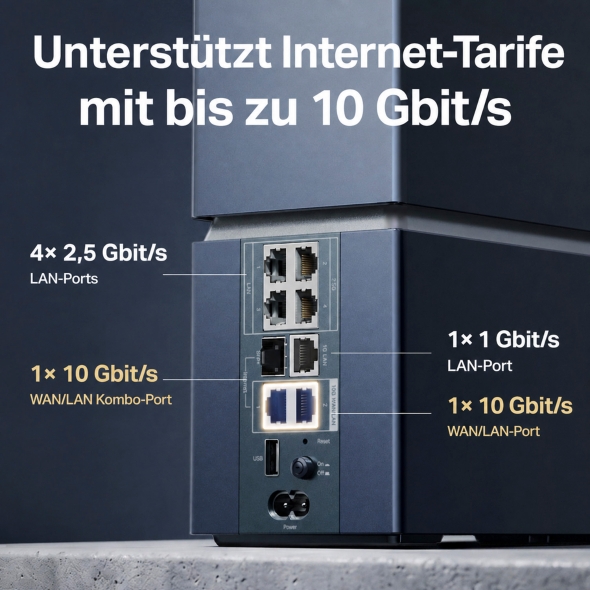 Archer 8 ULTRA | BN19000 Tri-Band Wi-Fi 8 Router 6