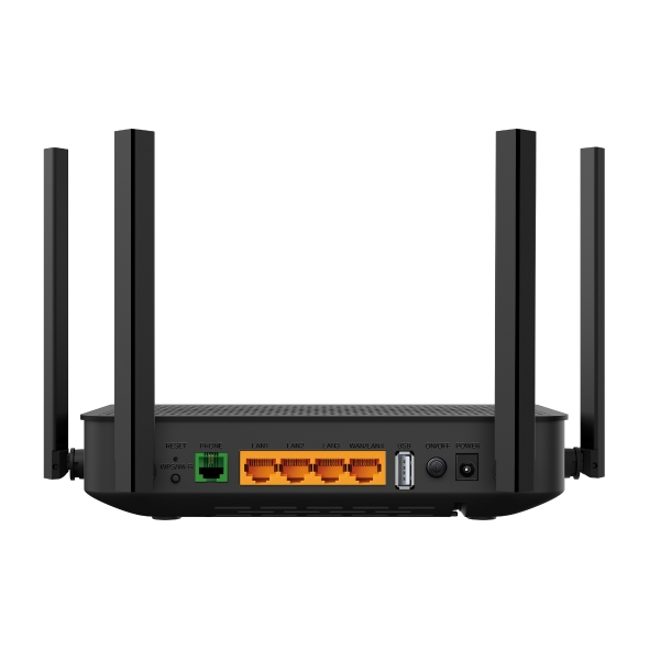 AX3000 Двухдиапазонный гигабитный беспроводной GPON-маршрутизатор с поддержкой VoIP 3