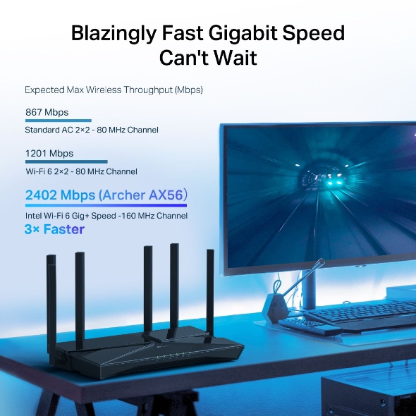 AX3000 Gigabit Wi-Fi 6 Router 5