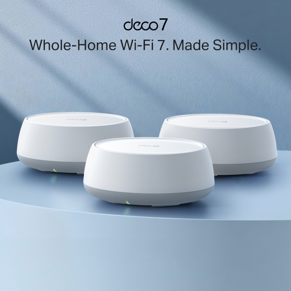 Deco 7 BE5000 Whole Home Mesh WiFi 7 System