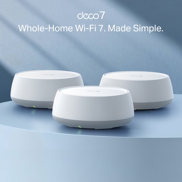 Deco 7 BE5000 Whole Home Mesh WiFi 7 System