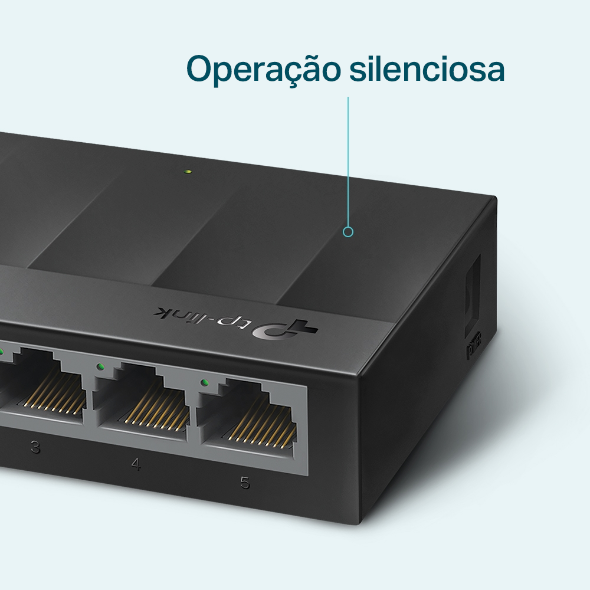 Switch Gigabit de Mesa com 5 portas 5