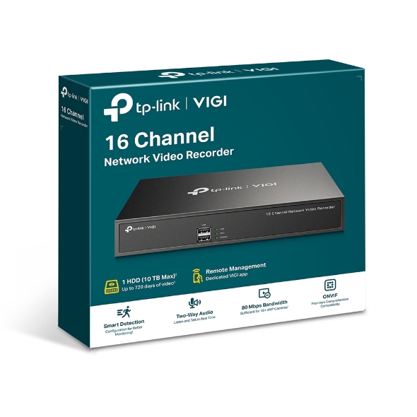 NVR Gravador de Vídeo em Rede de 16 Canais 3
