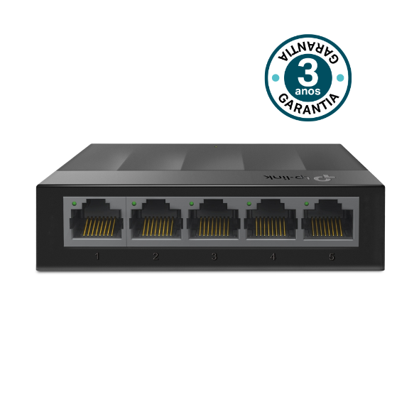Switch Gigabit de Mesa com 5 portas