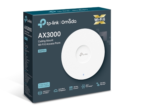 Access Point Wi-Fi 6 AX3000 cu Design compact (fără adaptor DC inclus în pachet) 5