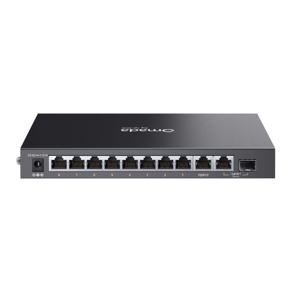 Omada 10-Port Gigabit Easy Managed Switch with 8-Port PoE+