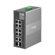 Omada 10-Port Gigabit Industrial Easy Managed Switch with 6-Port PoE+ and 2-Port PoE++ 1