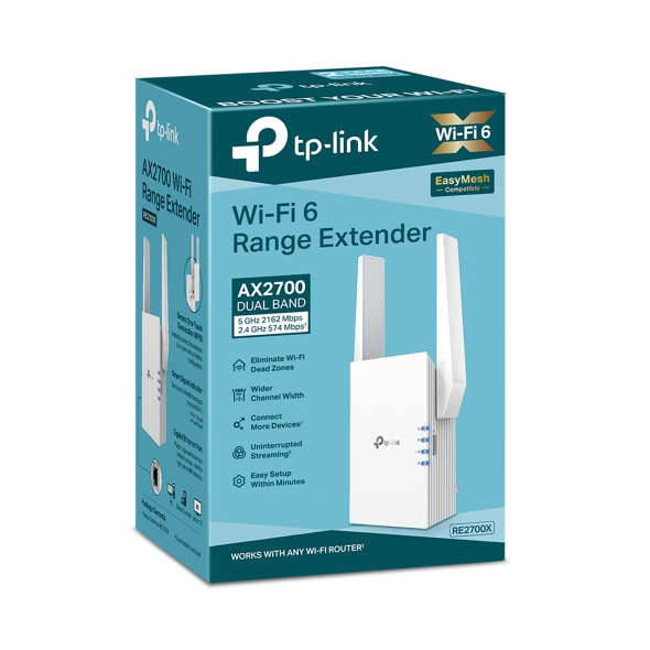 AX2700 Wi-Fi Range Extender 6