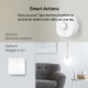 Smart Light Switch, 2-Gang 1-Way 6