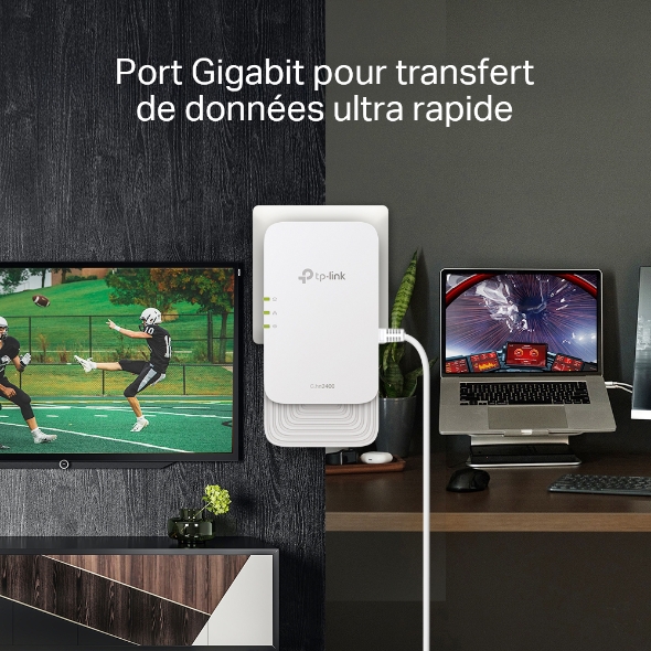 Kit CPL G.hn 2400 WiFi 6 AX1800  7