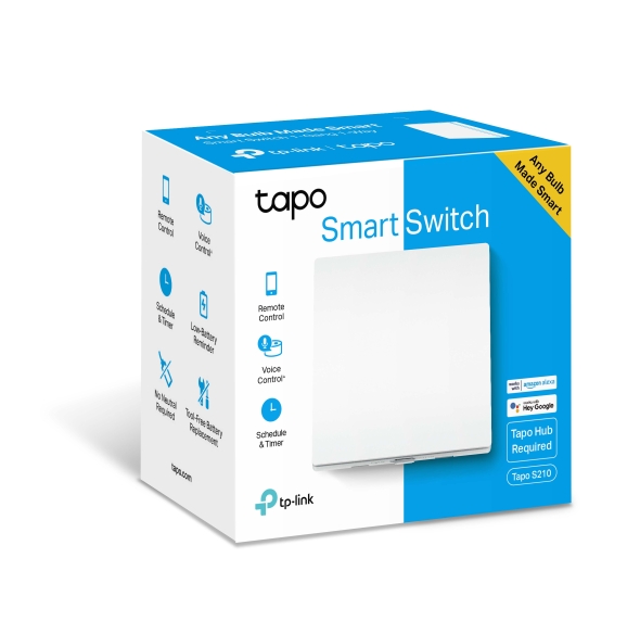 Interruptor de Luz Inteligente TP-LINK Tapo S210