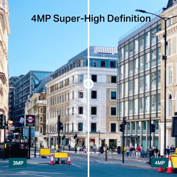 VIGI 4MP 戶外紅外線槍型監視器/商用網路監控攝影機 4