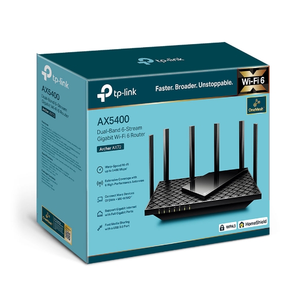 AX5400 듀얼 밴드 기가비트 Wi-Fi 6 공유기 4