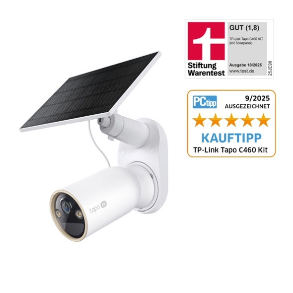 Solarbetriebener 4K-Dualband-Sicherheitskamera-Kit 1
