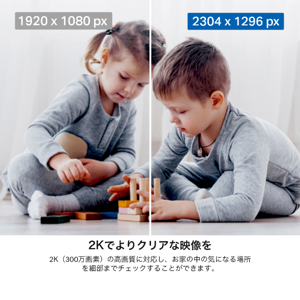 パンチルトネットワークWi-Fiカメラ 4