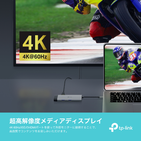 USB Type-C 6in1ハブ 6