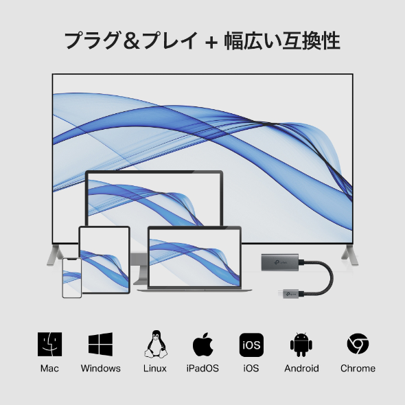 USB Type-C HDMI 変換アダプター 4