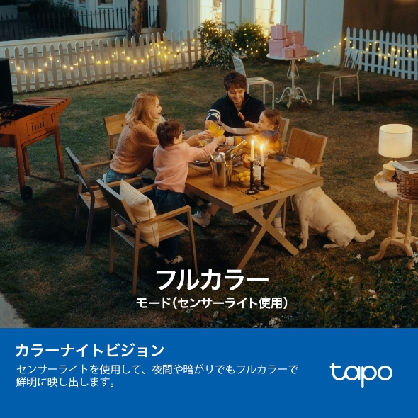 ソーラー給電対応センサーライト付きパンチルトセキュリティカメラキット  5