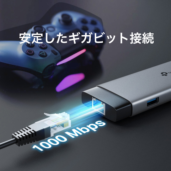 USB Type-C 9in1ハブ 6