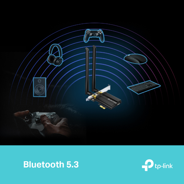 AX3000 Wi-Fi 6 Bluetooth 5.3 PCIeアダプター 6